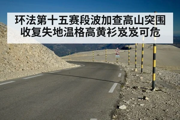 环法第十五赛段波加查高山突围收复失地温格高黄衫岌岌可危